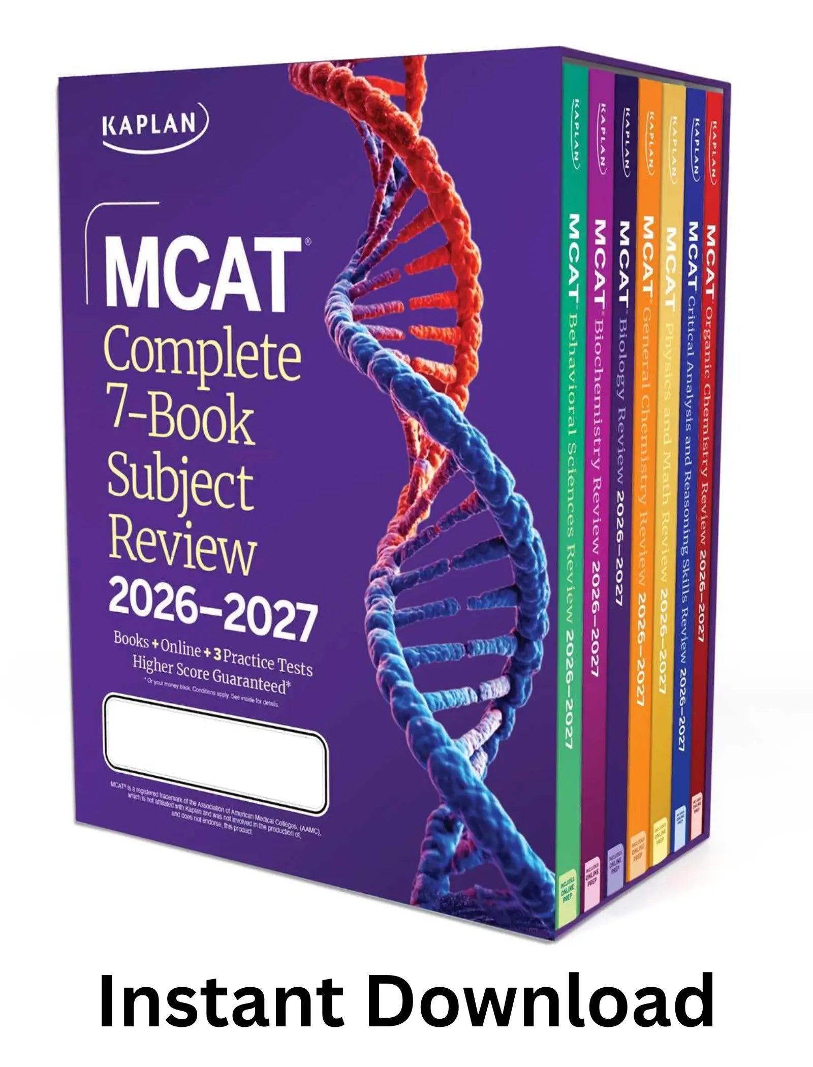 MCAT Complete 7-Book Subject Review 2026-2027