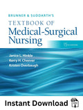 Test bank Brunner & Suddarth's Textbook of Medical-Surgical Nursing 15th Edition by Hinkle