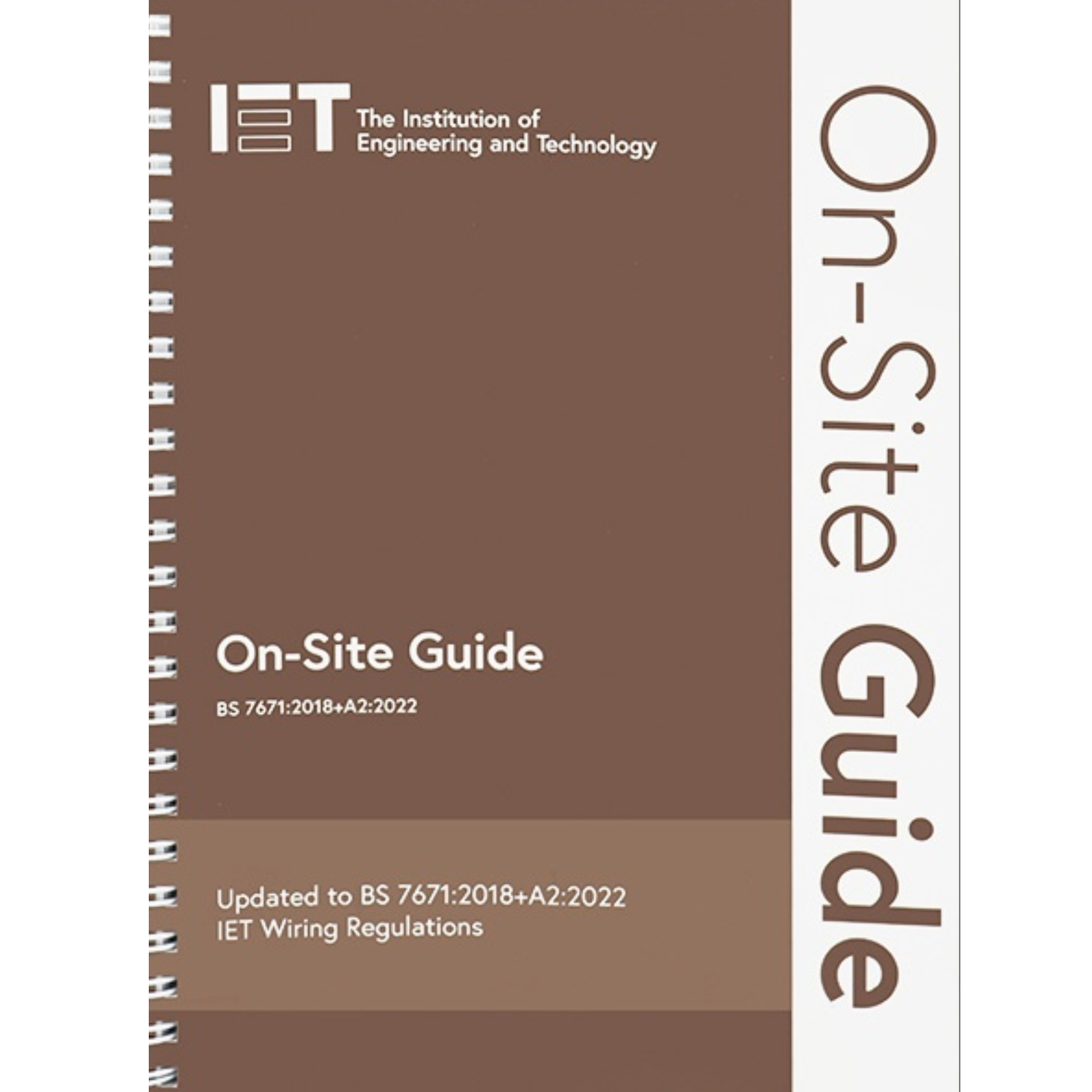 IET On-Site Guide (BS 7671:2018+A2:2022), 8th Edition